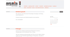 Desktop Screenshot of fahrschule-opitz.de