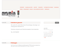 Tablet Screenshot of fahrschule-opitz.de
